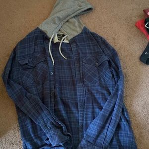 Blue flannel
